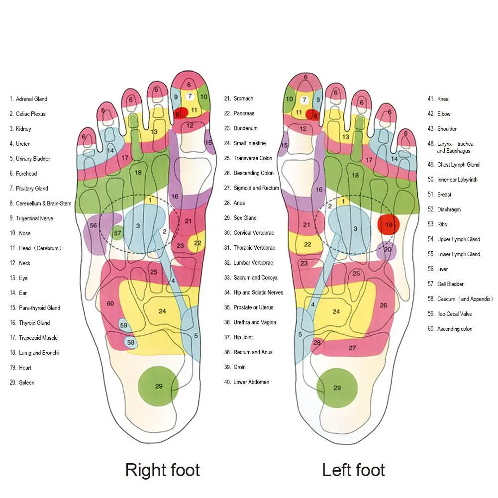 Acupressure Sandal Foot Massager Acupoint