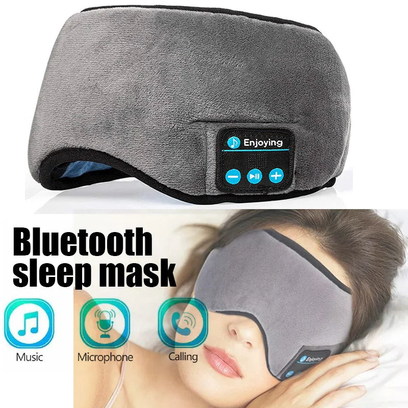 Bluetooth Sleeping Headphones Eye Mask Sleep Headphones  Bluetooth